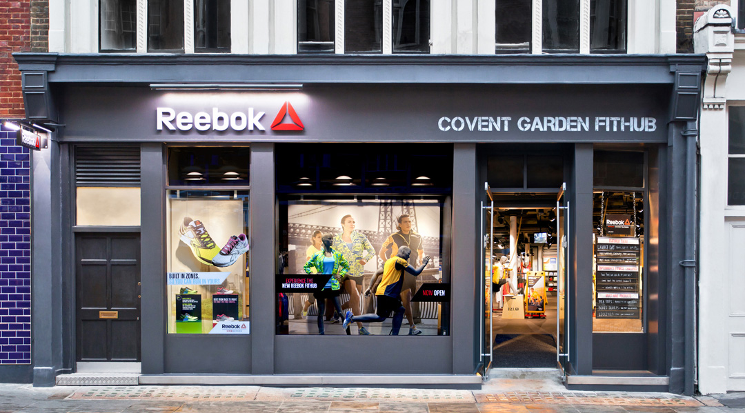 reebok stores worldwide